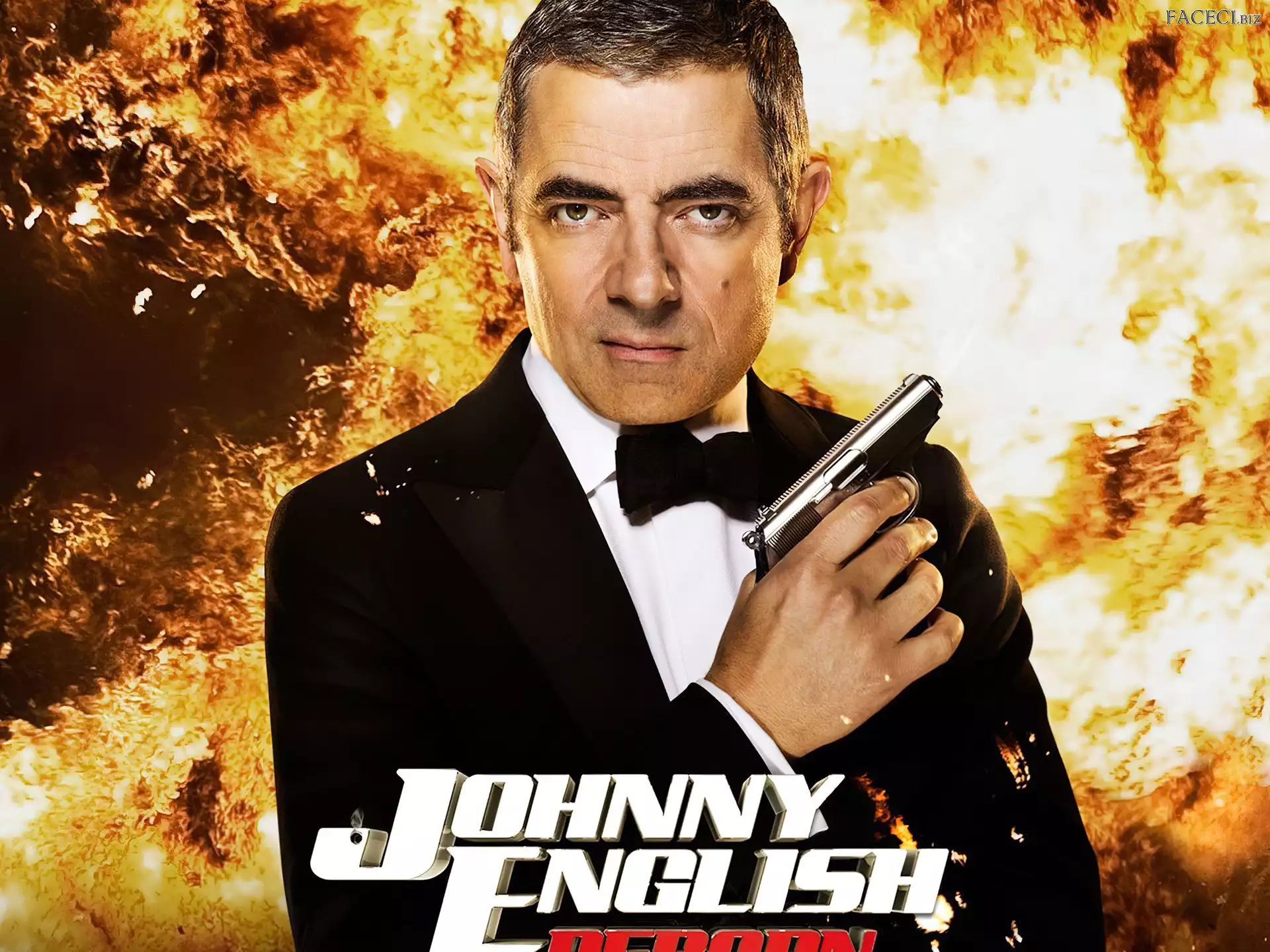 Aktor, Rowan Atkinson, Johnny English, Film